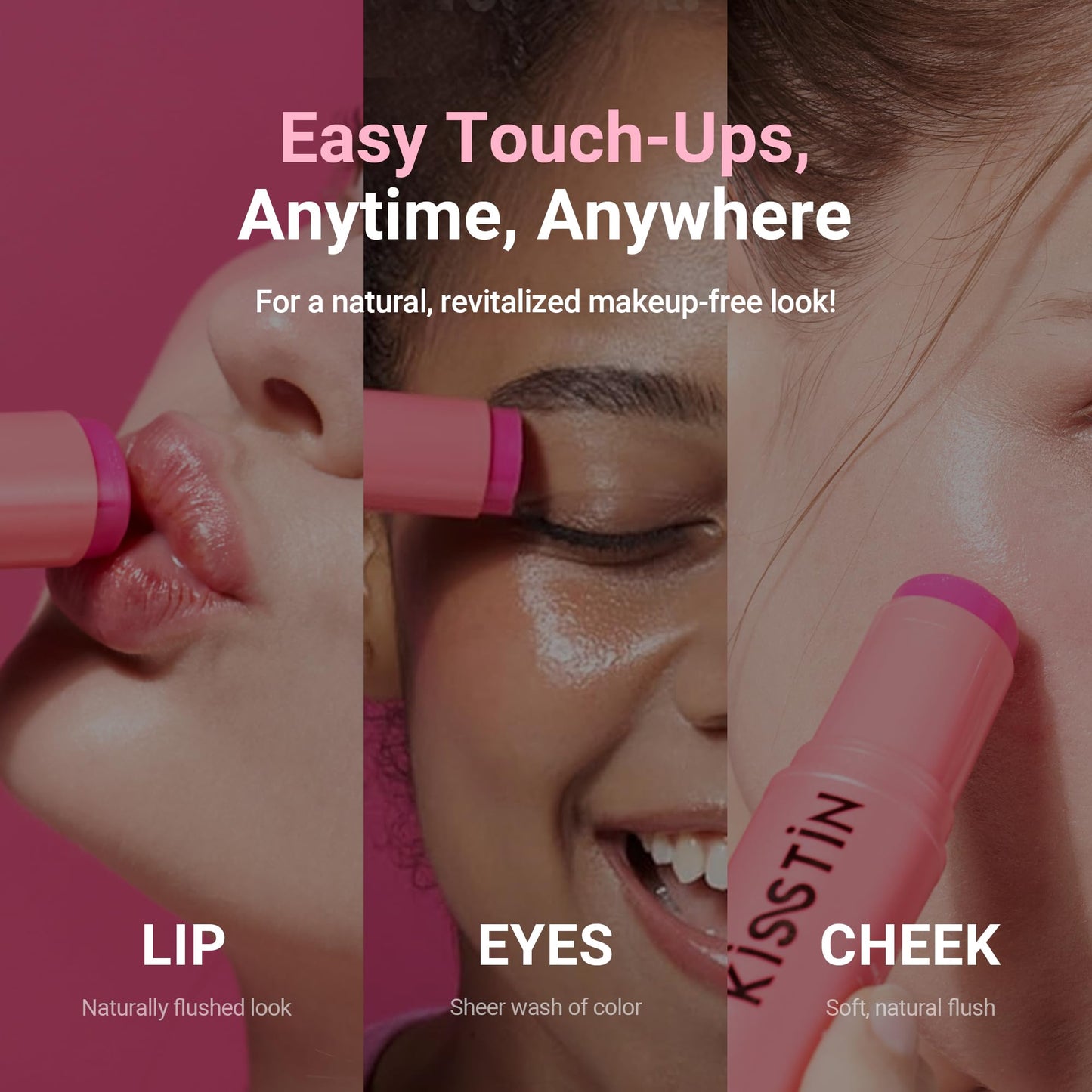 KAHI Wrinkle Bounce Multi Balm Stick - PDRN Collagen Facial & Body Balm | PDRN + Collagen, 48-Hour Hydration, Multi-Purpose Balm, Face Care, Eye Care, Lip Care, Neck Care, Makeup Base, Portable Stick