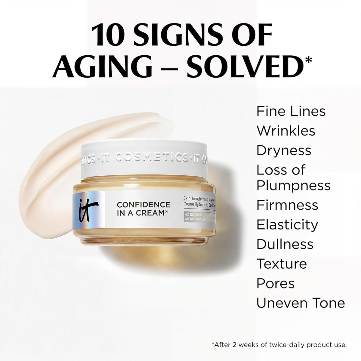 IT Cosmetics Confidence in a Cream Anti-aging Hydrating Facial Moisturizer