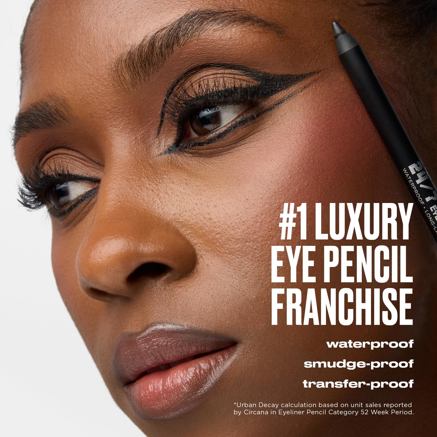 Urban Decay 24/7 Glide-On Waterproof Eyeliner Pencil - Smudge-proof Liner | Longwear Eye Pencil Up to 16HR Wear - Transfer-Proof, Creamy, No-Tug, Hydrating Vitamin E, Matte, Shimmer, Metallic, Glitter