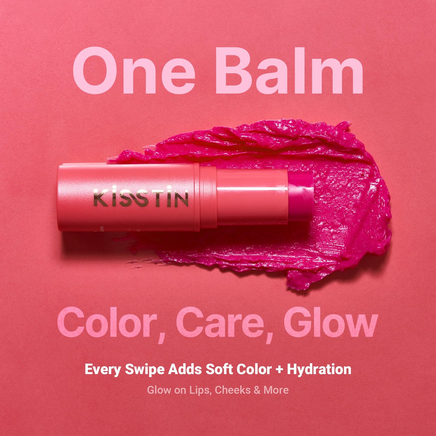 KAHI Wrinkle Bounce Multi Balm Stick - PDRN Collagen Facial & Body Balm | PDRN + Collagen, 48-Hour Hydration, Multi-Purpose Balm, Face Care, Eye Care, Lip Care, Neck Care, Makeup Base, Portable Stick